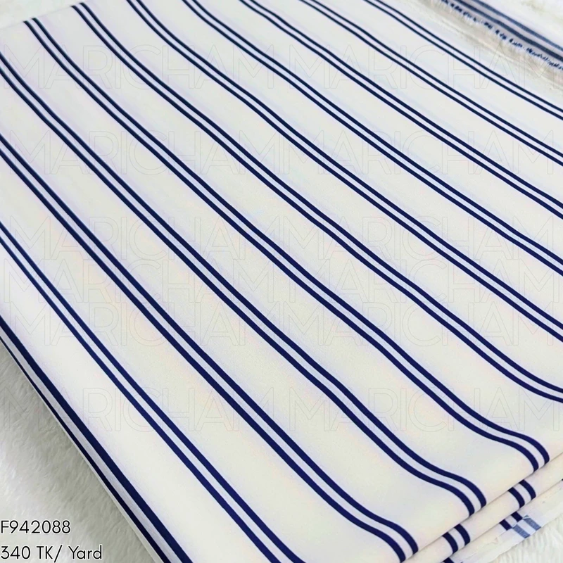 Tencel Stripe Fabric F942088