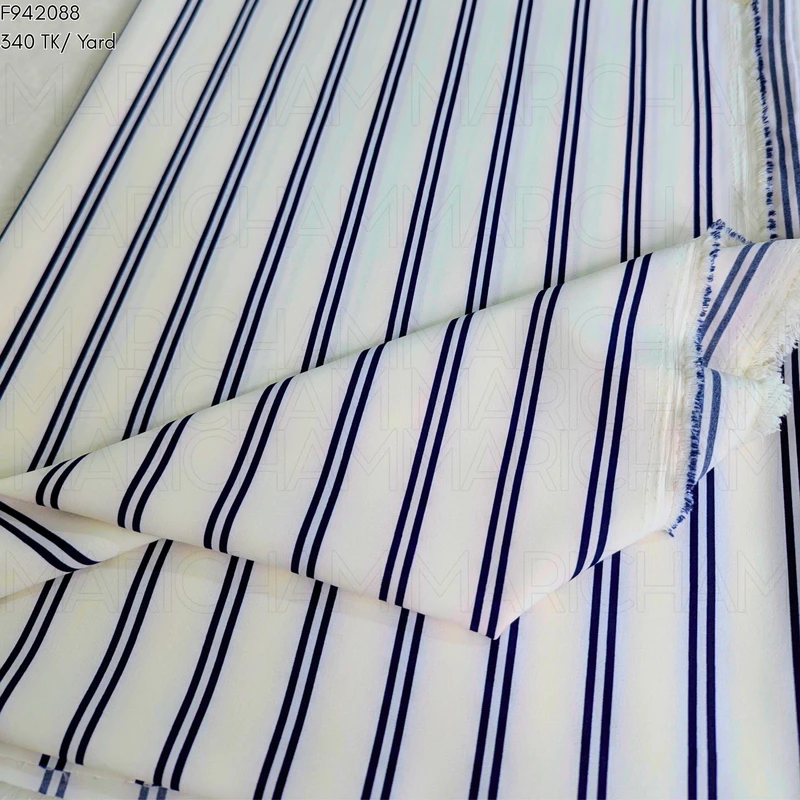 Tencel Stripe Fabric F942088