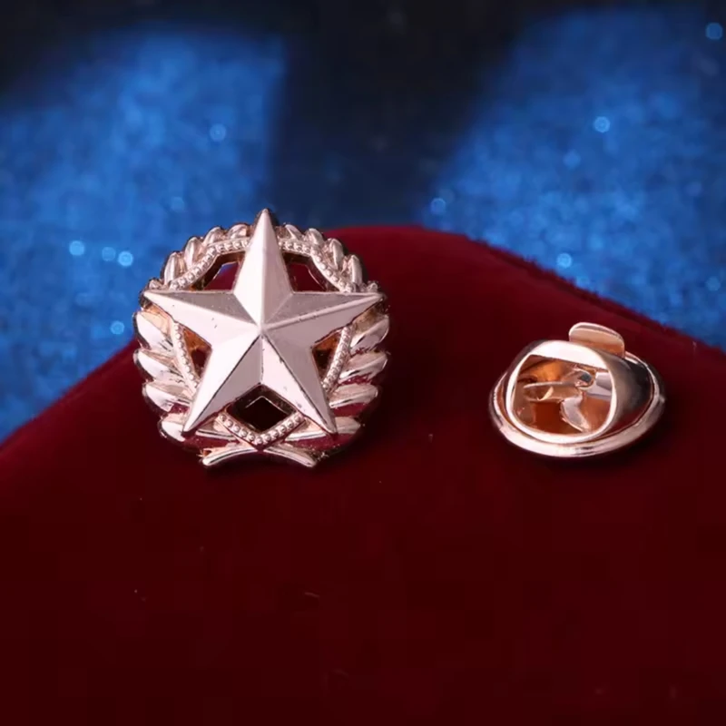 Royal Star Shaped Metal Lapel Pin. MLP-17 - Image 3
