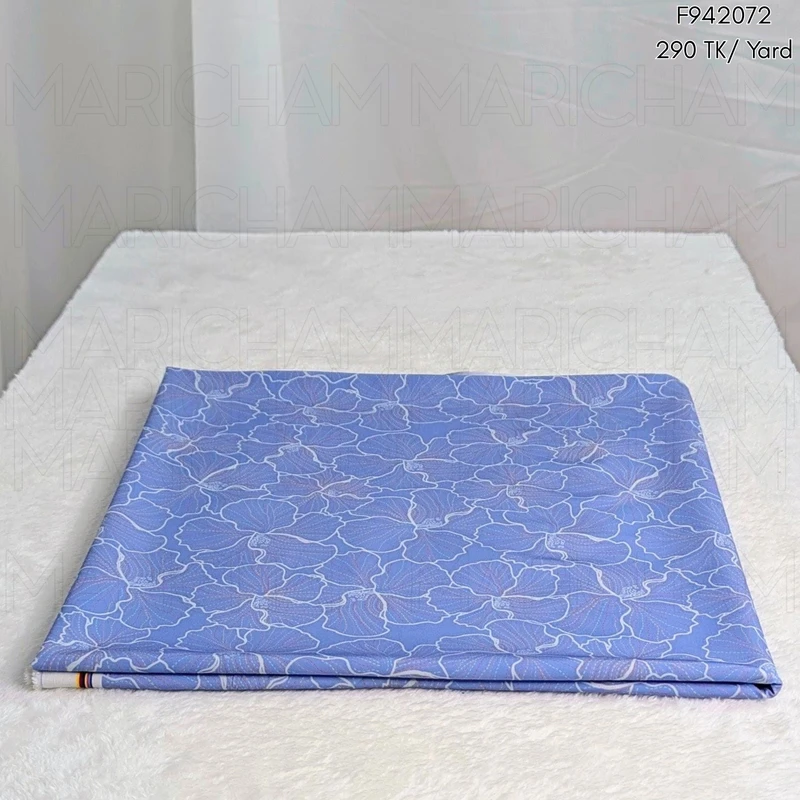 Ginkgo Leaves Design Stretchable Fabric F942072