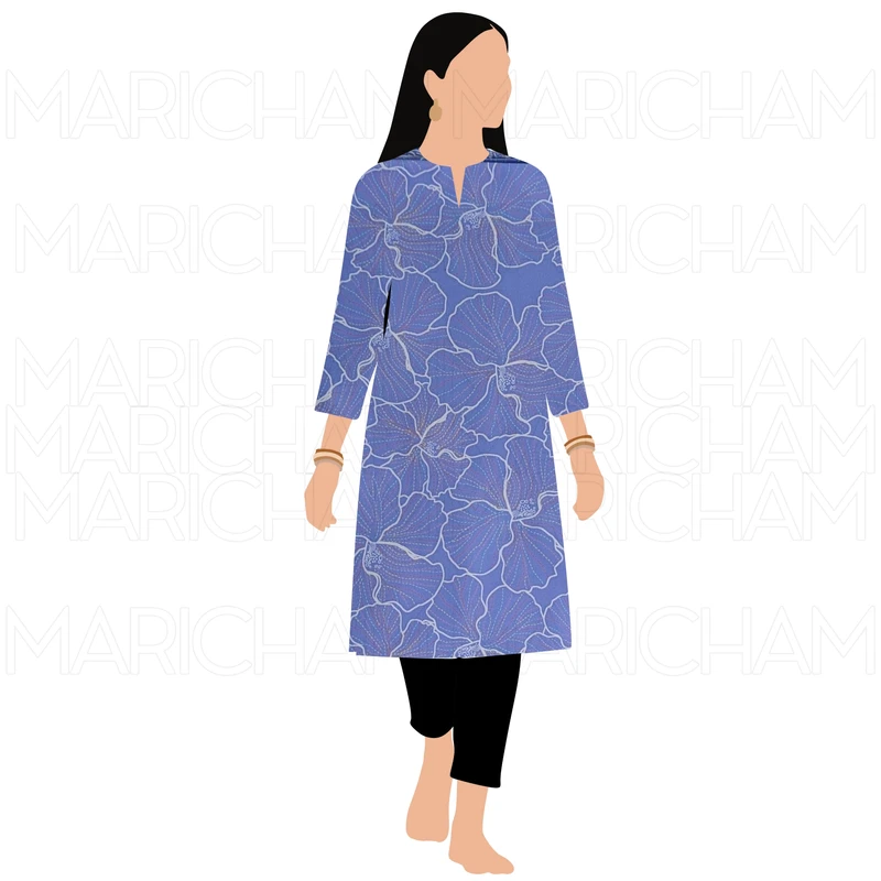 Ginkgo Leaves Design Stretchable Fabric F942072 - Image 9