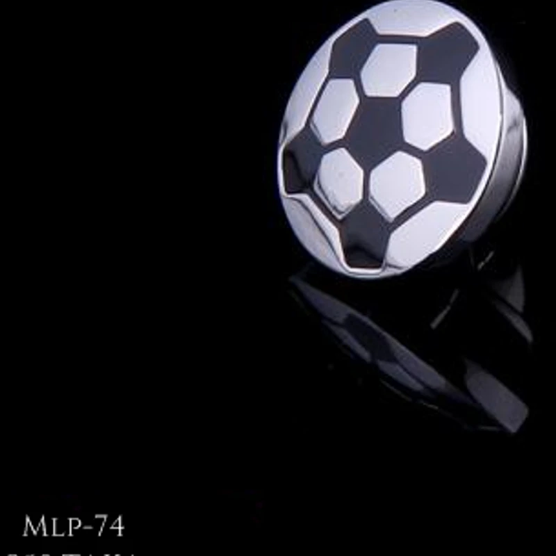 Football Design Metal Lapel Pin. MLP-74