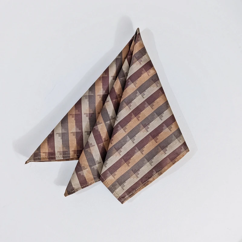 Checkered 13x13 Pocket Squares. - Image 8