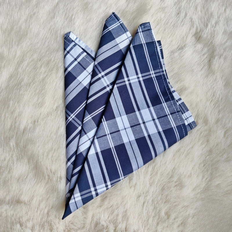 Checkered 13x13 Pocket Squares. - Image 9