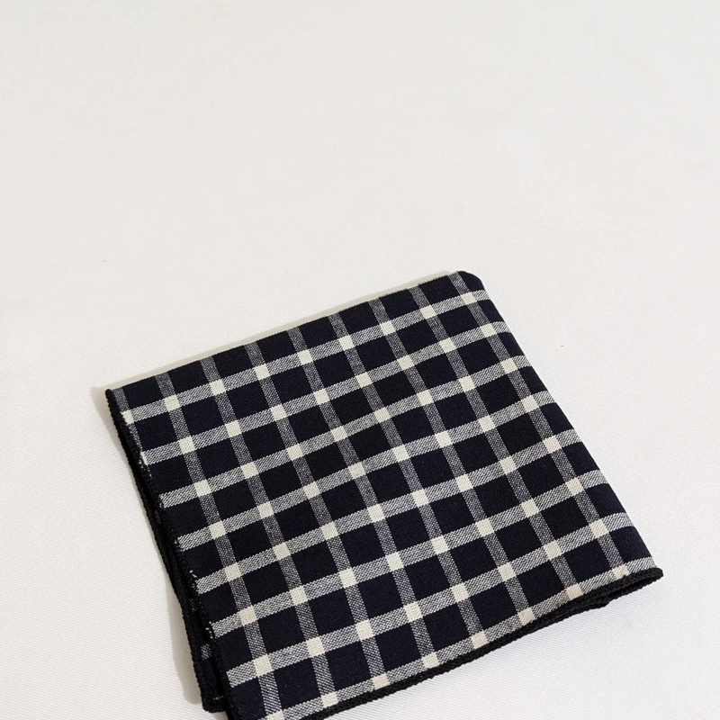 Checkered Pocket Square. PS-12
