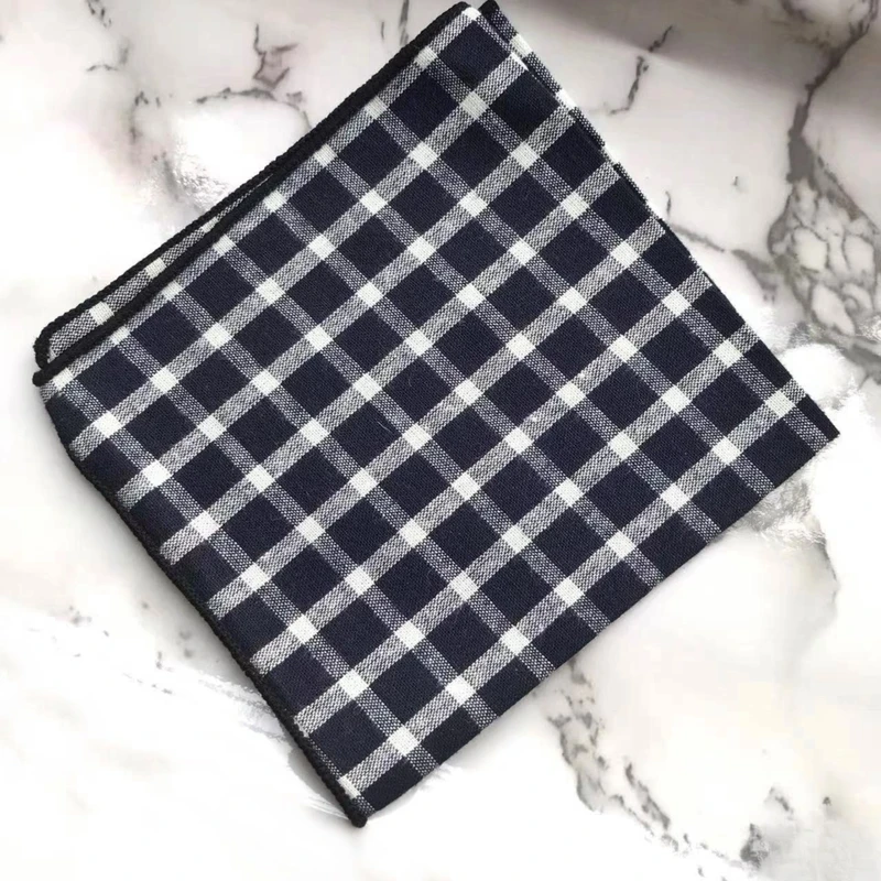 Checkered Pocket Square. PS-12
