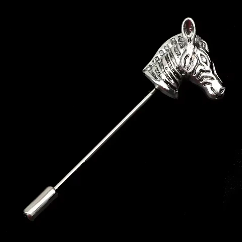 Zebra Metal Lapel Pin. MLP-55