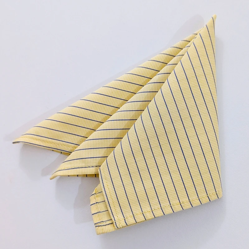 Striped 13x13 Pocket Squares. PS-13030 - Image 3