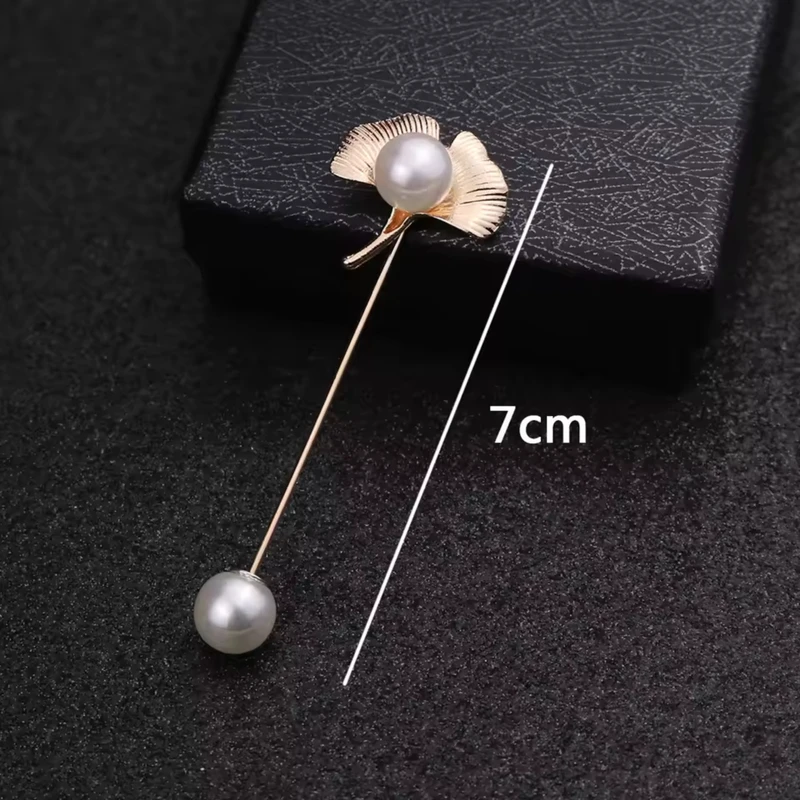 Pearl Leaf Lapel Pin. MLP-81 - Image 3