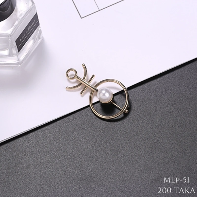 Stylish Metal Lapel Pin. MLP-51