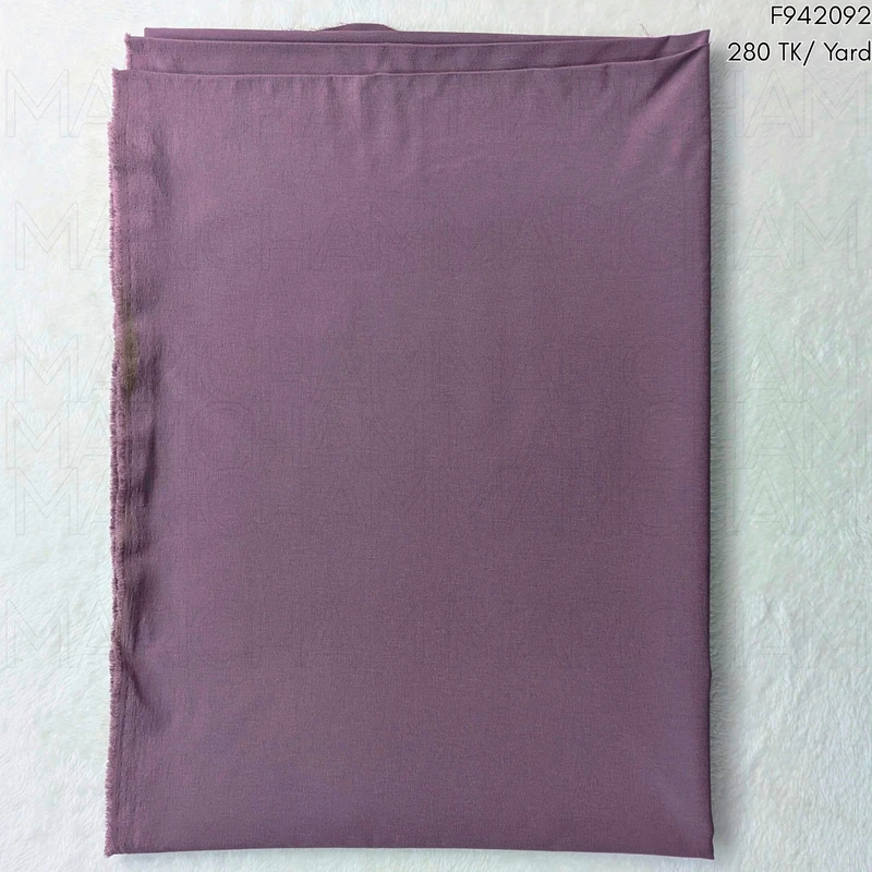 Mauve Color Viscose Stretchable Fabric F942092