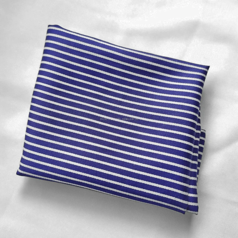 Striped 13x13 Pocket Squares. PS-13027 - Image 4