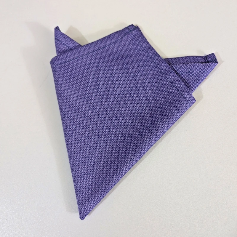 Self Textured Purple 13x13 Pocket Squares. PS-13020