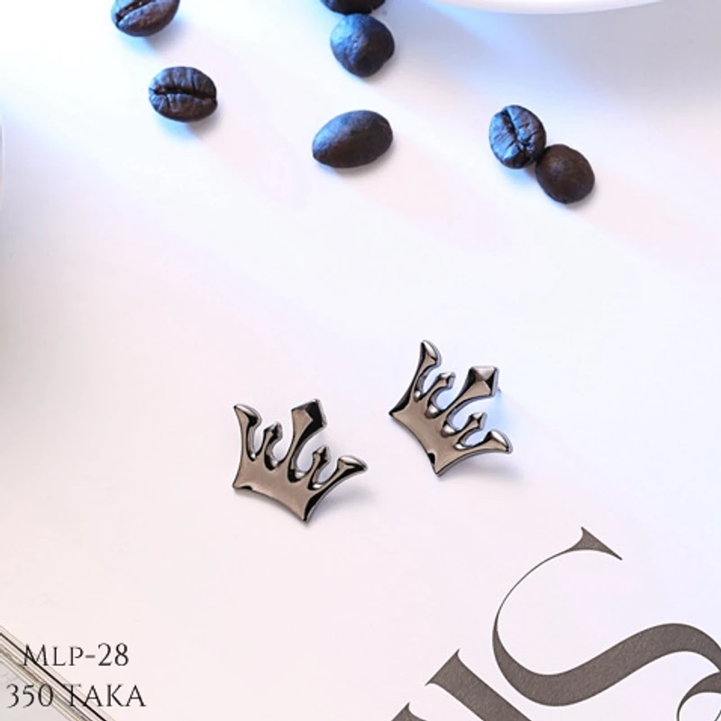 Crown Metal Lapel Pin. MLP-28