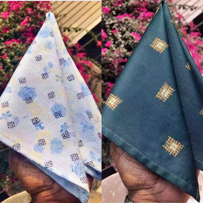 Floral 13x13 Pocket Squares. PS-13007