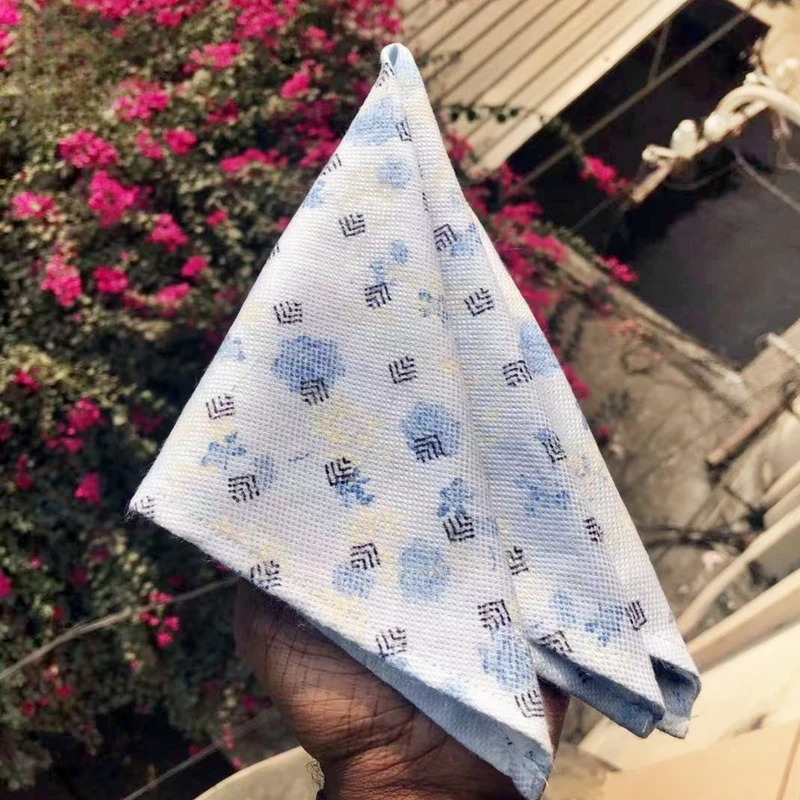Floral 13x13 Pocket Squares. PS-13007