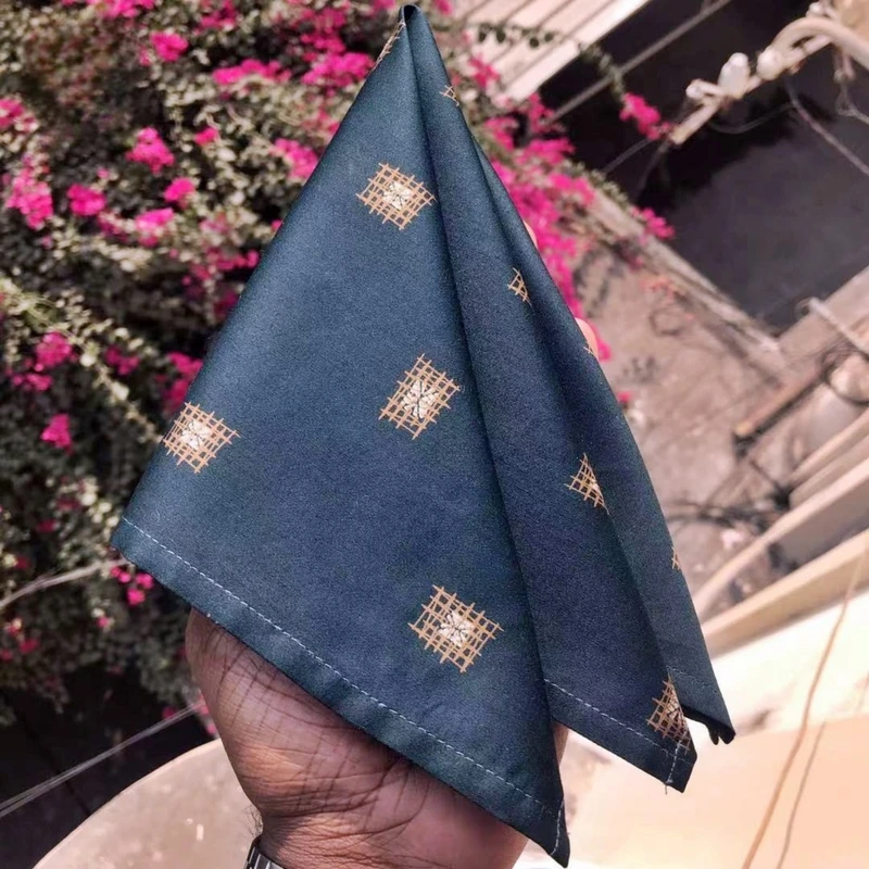 Floral 13x13 Pocket Squares. PS-13007 - Image 3