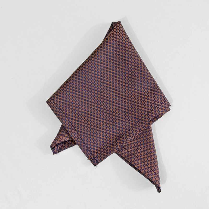 Checkered 13x13 Pocket Squares. PS-13014 - Image 3