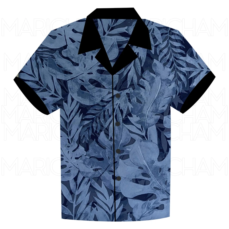 Tropical Leaves Design Stretchable Fabric F942078 - Image 6
