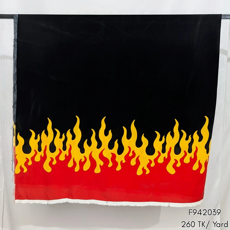 Flame Designed Soft Tencel Fabric F942039 - Image 3