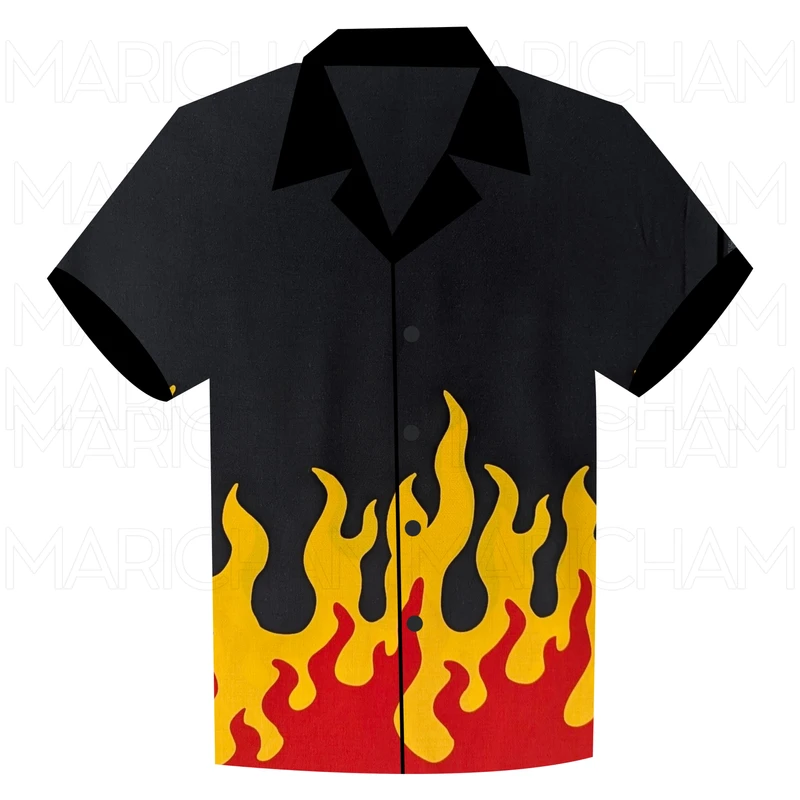 Flame Designed Soft Tencel Fabric F942039 - Image 6
