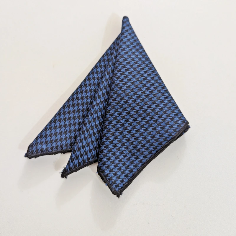 Checkered 10x10 Pocket Square. PS-1001 - Image 3