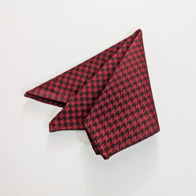 Checkered 10x10 Pocket Square. PS-1001 - Image 6