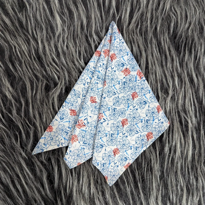 Floral 13x13 Pocket Squares. PS-13004 - Image 3