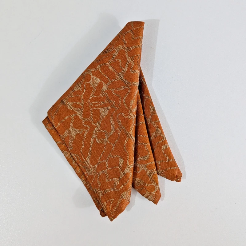 Self Textured Premium 13x13 Pocket Square. PS-13032 - Image 3