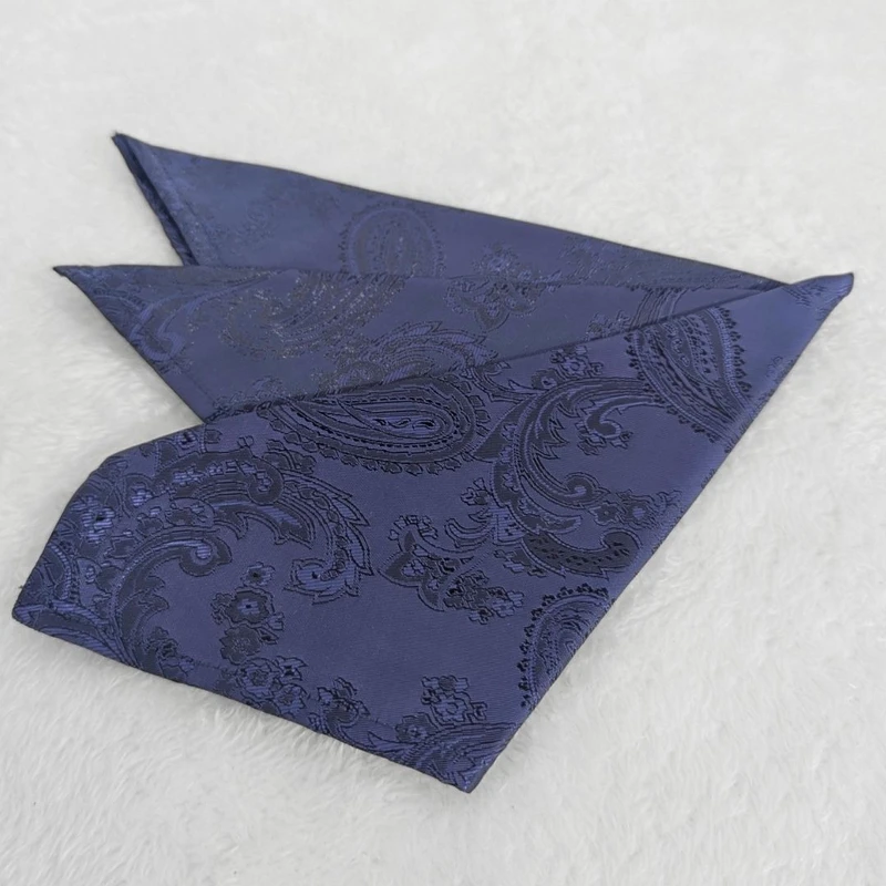 Purple Paisley 13x13 Pocket Square. PS-13057