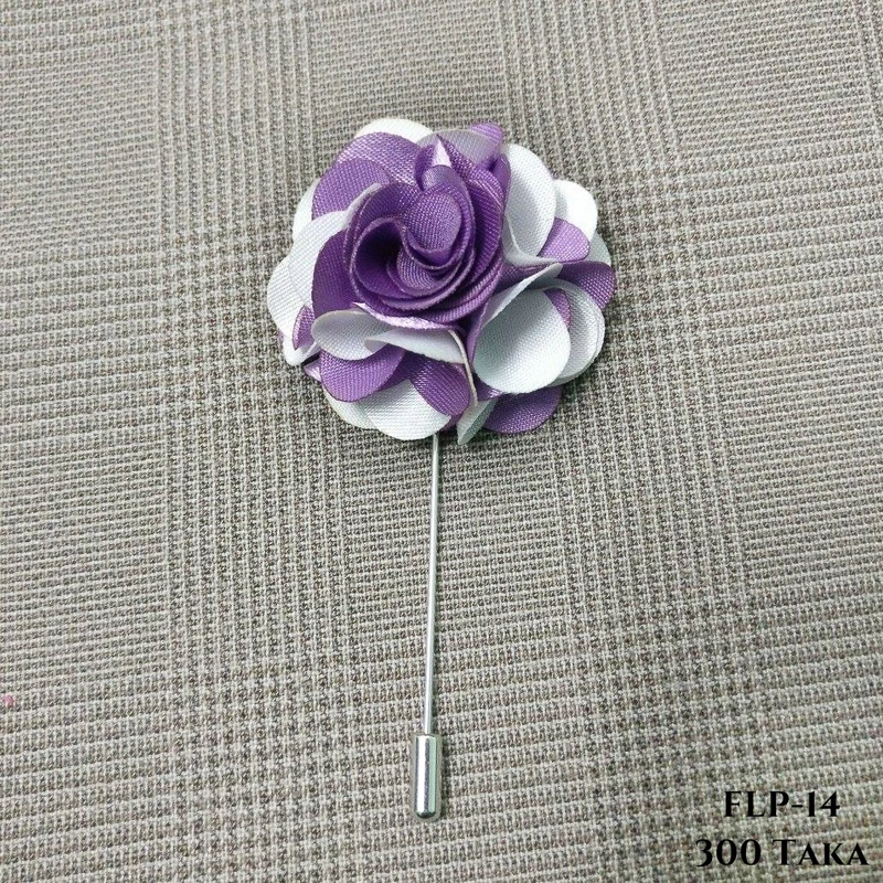 Mixed Color Flower Lapel Pin. FLP-3 - Image 3