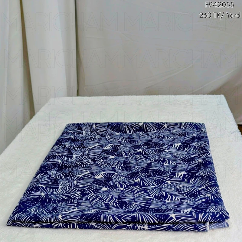 Leaves Design Stretchable Fabric F942055 - Image 3