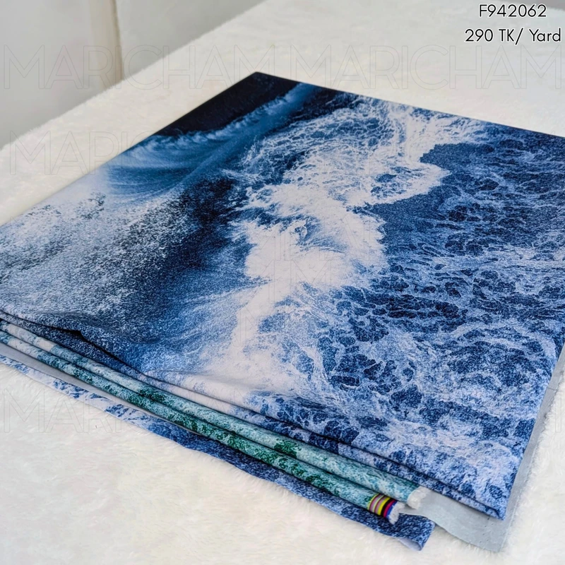 Ocean Design Stretchable Fabric F942062 - Image 3