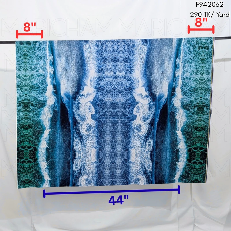 Ocean Design Stretchable Fabric F942062 - Image 5