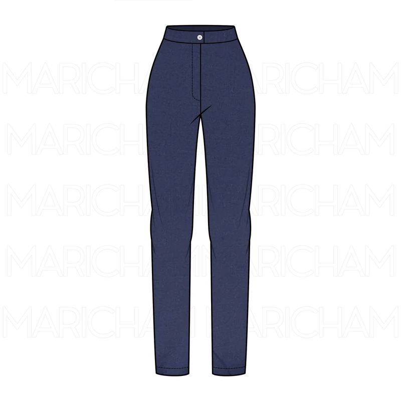 Blue Stretchable Bottom Fabric P942022 - Image 6