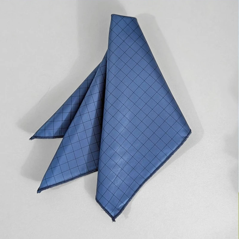 Checkered 13x13 Pocket Square. PS-13058