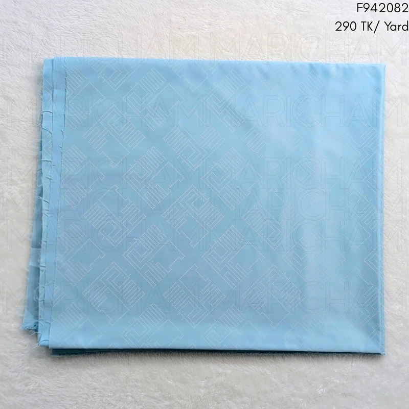 Paste-White Elephant Design Stretchable Fabric F942082