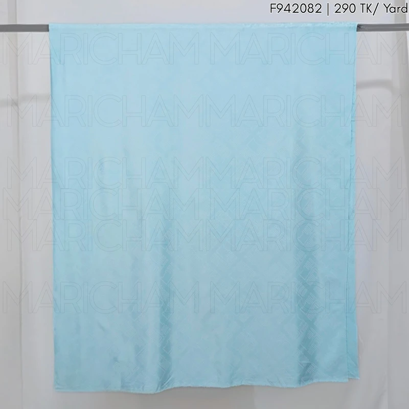 Paste-White Elephant Design Stretchable Fabric F942082 - Image 5
