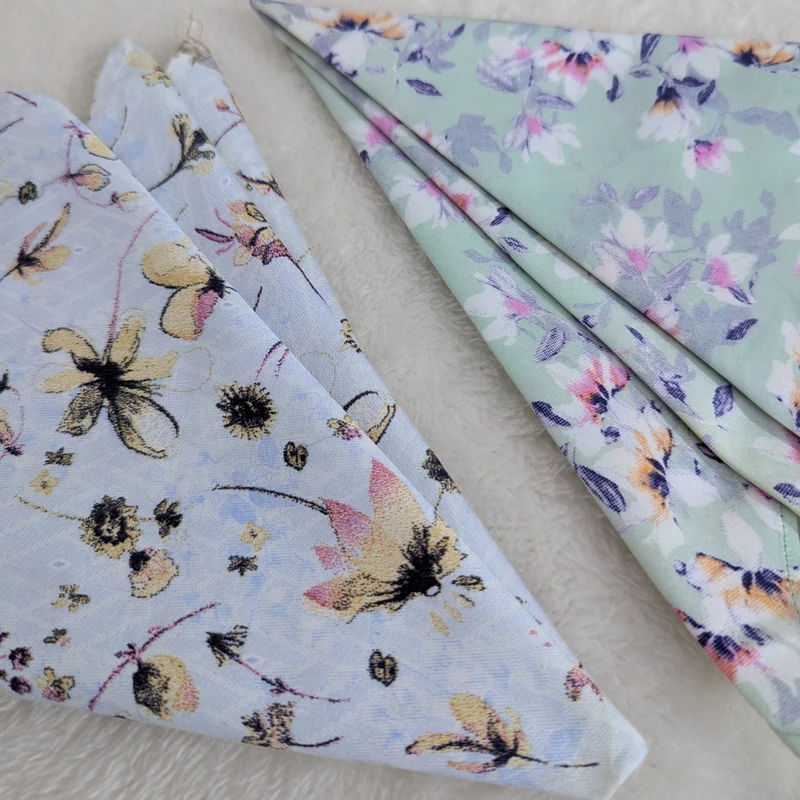 Floral 13x13 Pocket Squares. PS-13002