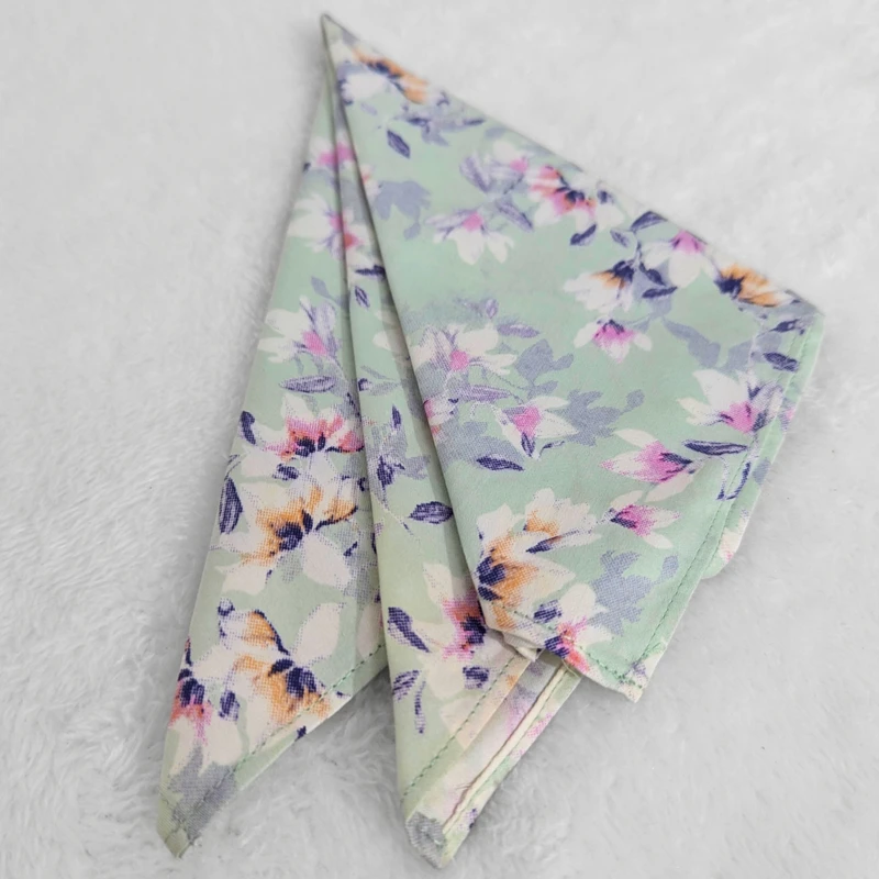 Floral 13x13 Pocket Squares. PS-13002 - Image 4