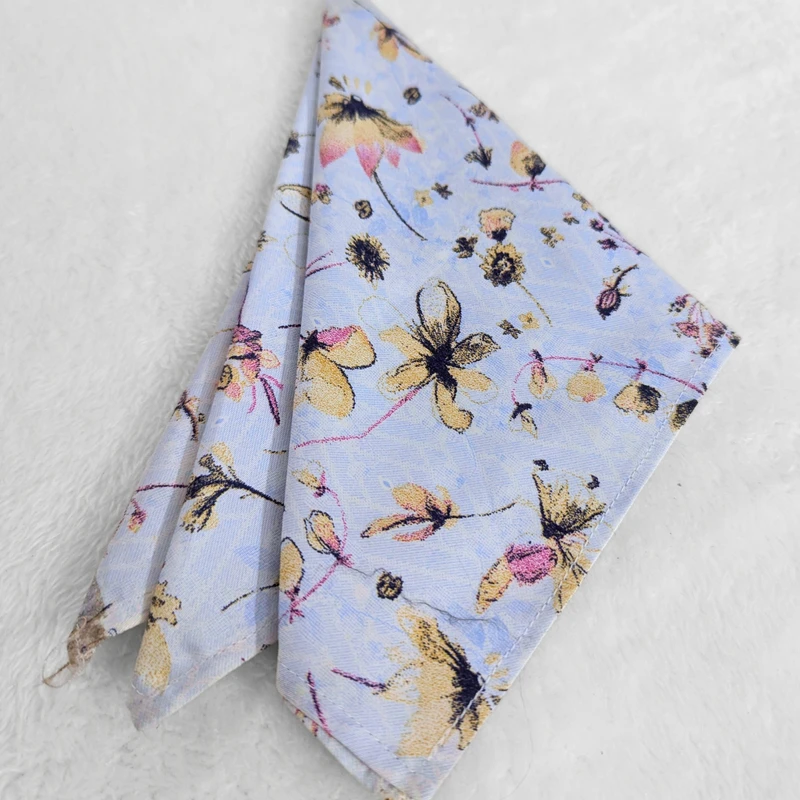 Floral 13x13 Pocket Squares. PS-13002 - Image 5