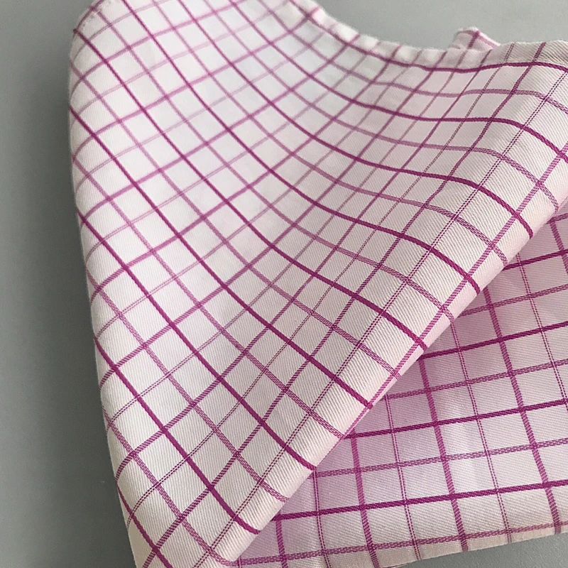 Checkered 10x10 Pocket Square. PS-1010