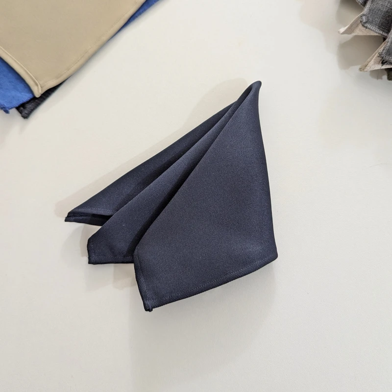 Solid Color 10x10 Pocket Square. PS-1003