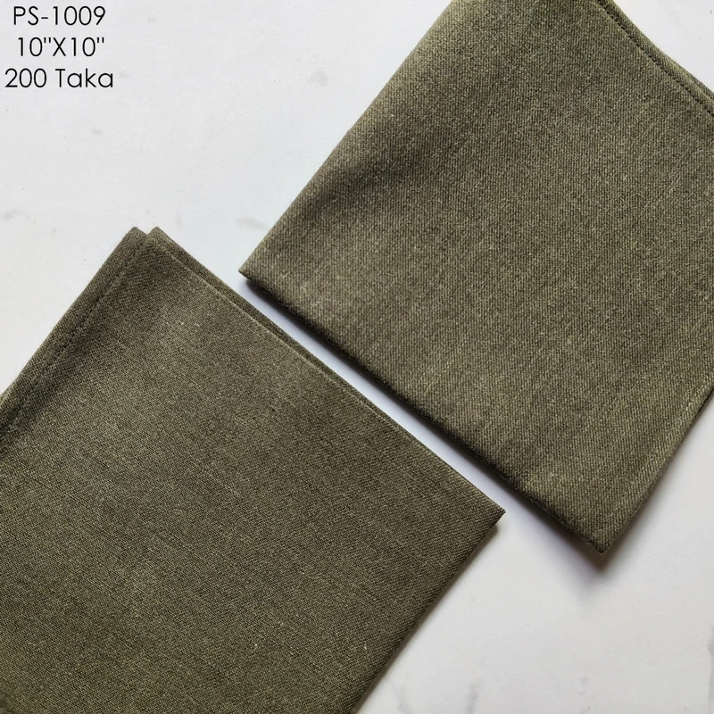 Solid Color 10x10 Pocket Square. PS-1003 - Image 9