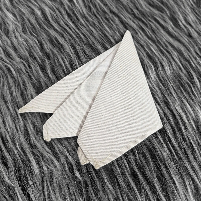 Solid Color 10x10 Pocket Square. PS-1003 - Image 5
