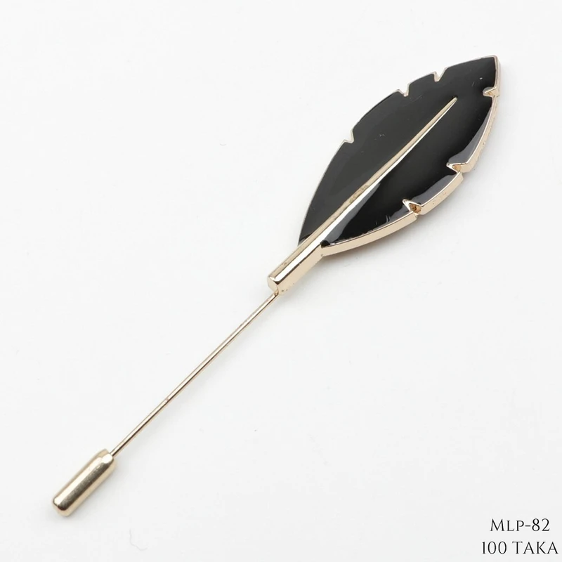 Peacock Feather Metal Lapel Pin. MLP-61 - Image 4