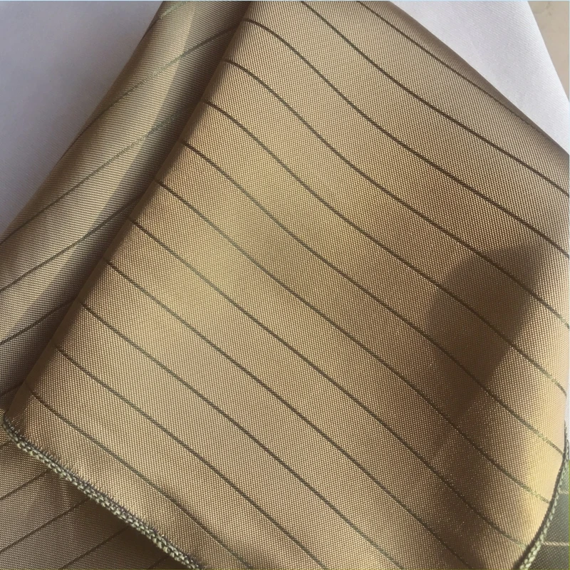 Green & Yellow Striped Both Side Useable Premium 13x13 Pocket Square. PS-13045
