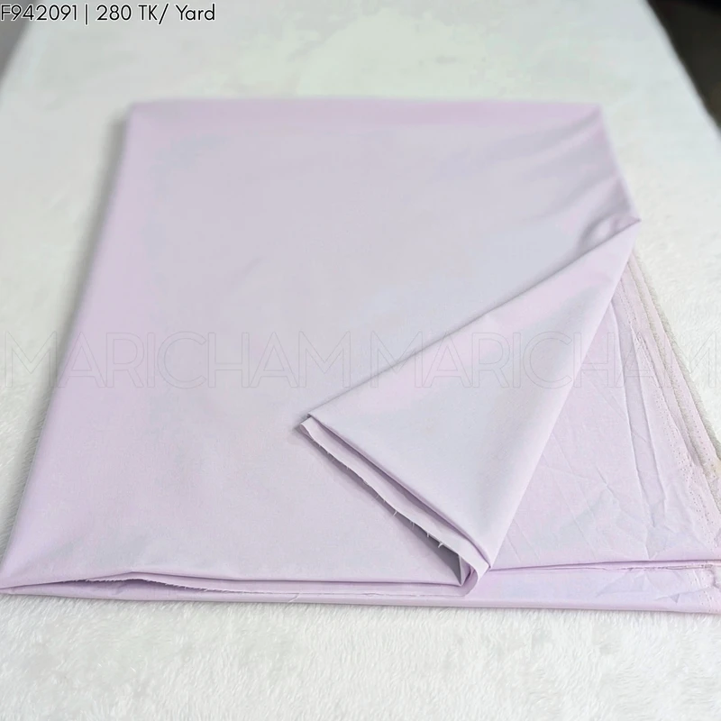Lavender Color Viscose Stretchable Fabric F942091