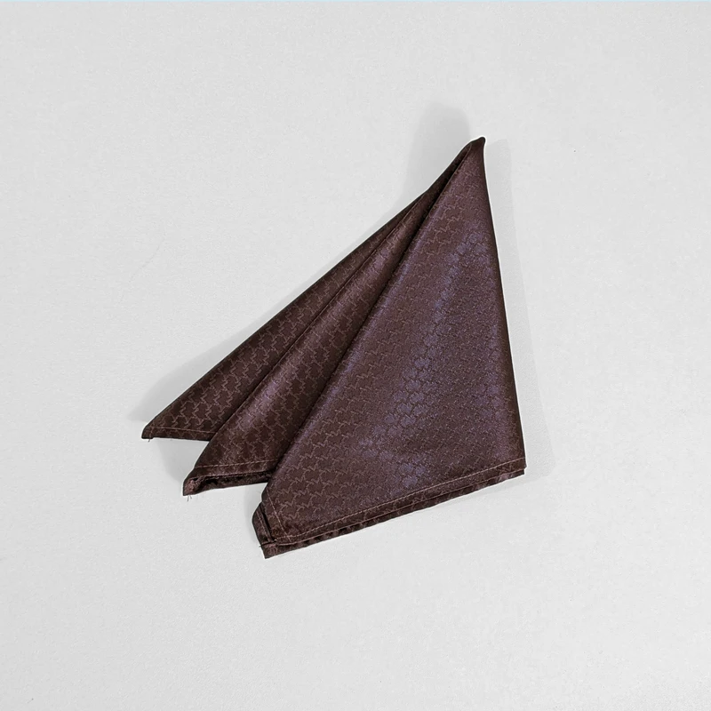 Self Textured Glossy Premium 13x13 Pocket Squares. PS-13044 - Image 3