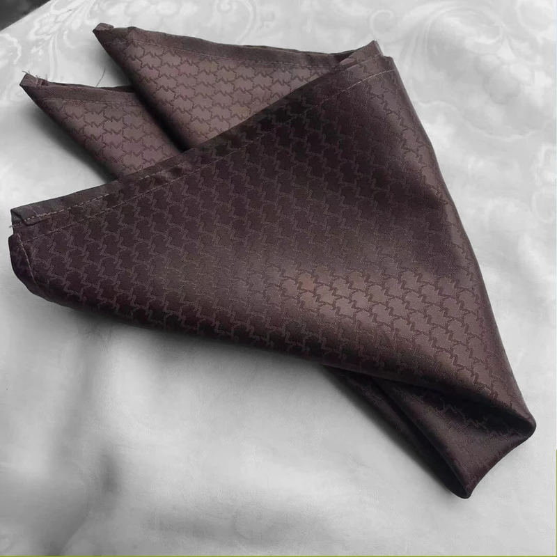 Self Textured Glossy Premium 13x13 Pocket Squares. PS-13044 - Image 6
